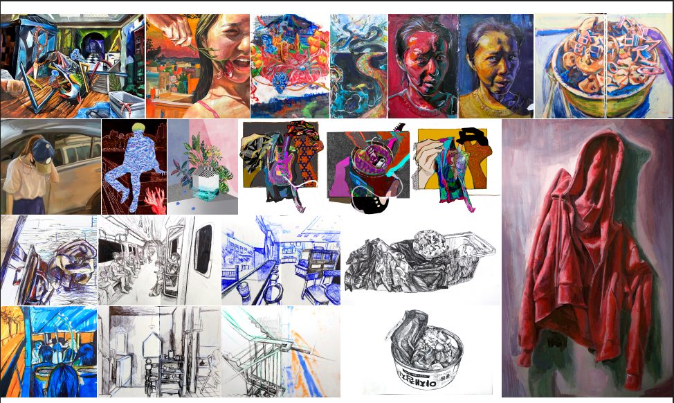 Cornell portfolio art page 10