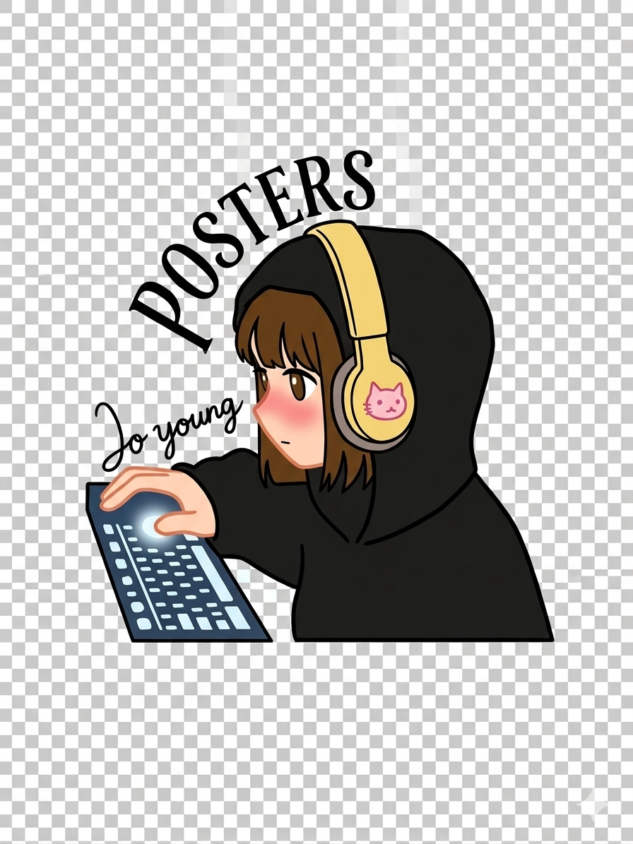 Illustrated posters icon created by Grace Beck